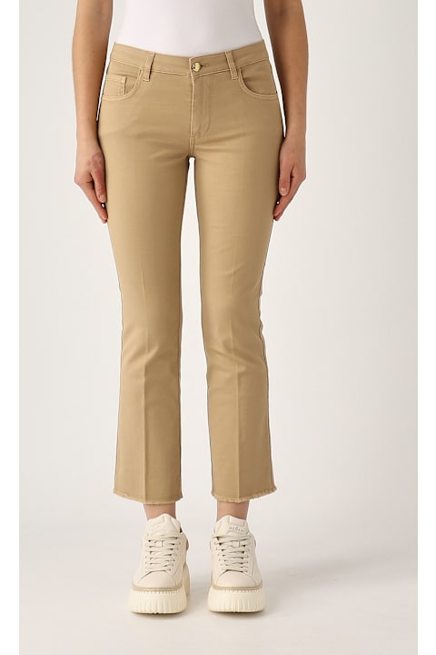 Fay Pants & Shorts for Women Fay Cotone Trousers