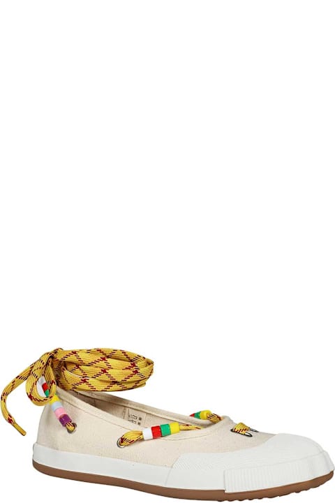 Vivienne Westwood Ballet Flats With Decorative Insert