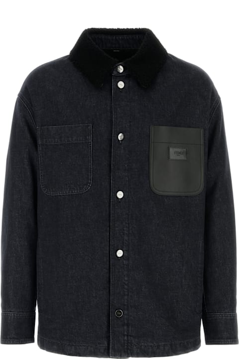 Coats & Jackets for Men Fendi Denim Jkt