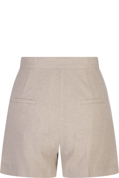 Pants & Shorts for Women Max Mara Beige Jessica Shorts