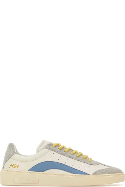 Homeware Dsquared2 Multicolor Leather Rider Sneakers