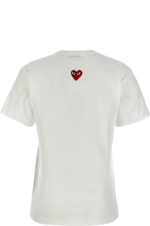 أدوات منزلية Comme des Garçons Play 'heart Patch' T-shirt
