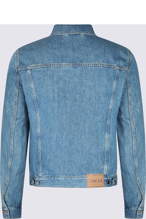 أدوات منزلية Gucci Indigo Blue Denim Jacket