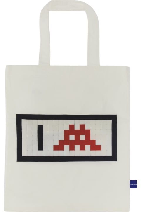 Comme des Garçons Shirt Totes for Men Comme des Garçons Shirt "pixel" Shopping Bag