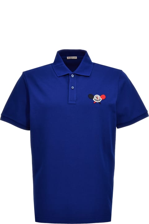 メンズ ウェア Moncler Logo Patch Polo Shirt