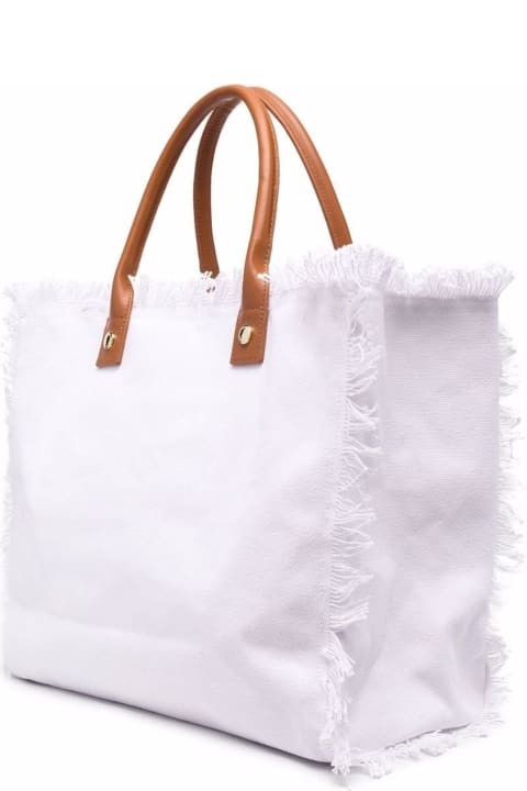 White Cotton Porto Cervo Shopper Bag