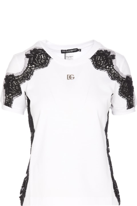 Topwear for Women Dolce & Gabbana Lace T-shirt