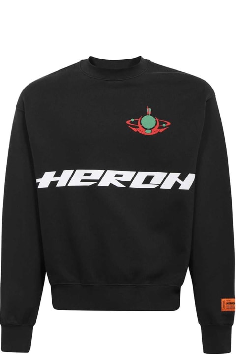 HERON PRESTON Fleeces & Tracksuits for Men HERON PRESTON Hp Burn Crewneck