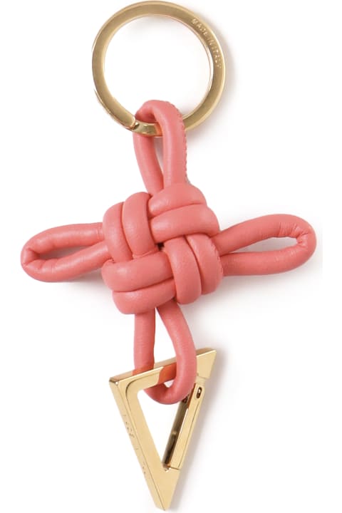 ★BOTTEGA VENETA★ Triangle Keyring Black 619100V00508425 61 Bottega Veneta® Women's Triangle Key Ring in Black. Shop