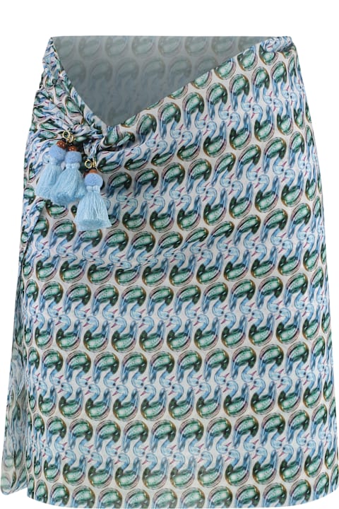 Tory Burch Skirts for Women Tory Burch Printed Silk Sarong