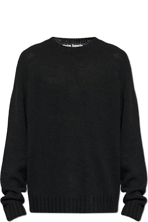 آخر صيحات الموضة من السيدات Palm Angels Palm Angels Crew Neck Sweater