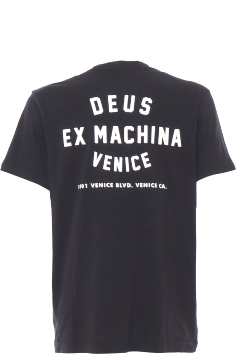 Deus Ex Machina for Men Deus Ex Machina Venice Skull Black T-shirt