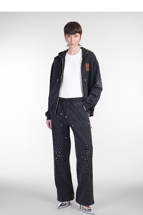 Casablanca Clothing for Women Casablanca Pants In Black Cotton