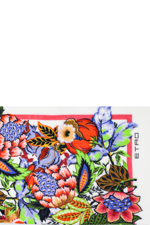 Etro Scarves & Wraps for Women Etro Scarf Etro 'bouquet' Made Of Cotton And Modal