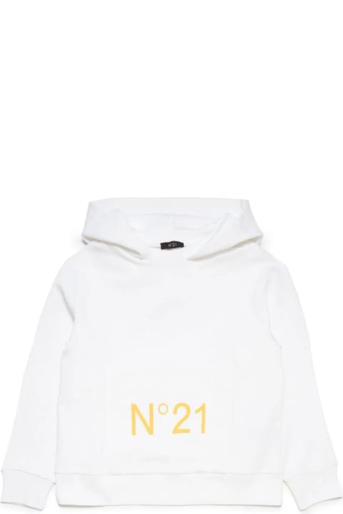 N.21 Sweaters & Sweatshirts for Boys N.21 N°21 Sweaters White