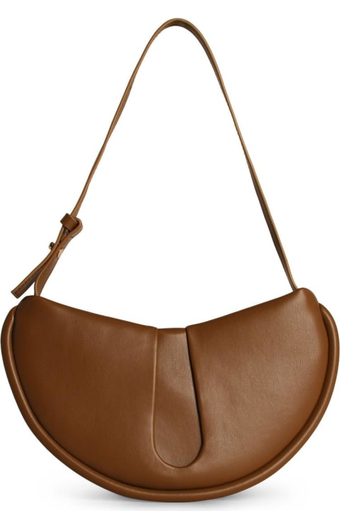 THEMOIRè Bags for Women THEMOIRè 'ebe' Brown Vegan Leather Bag