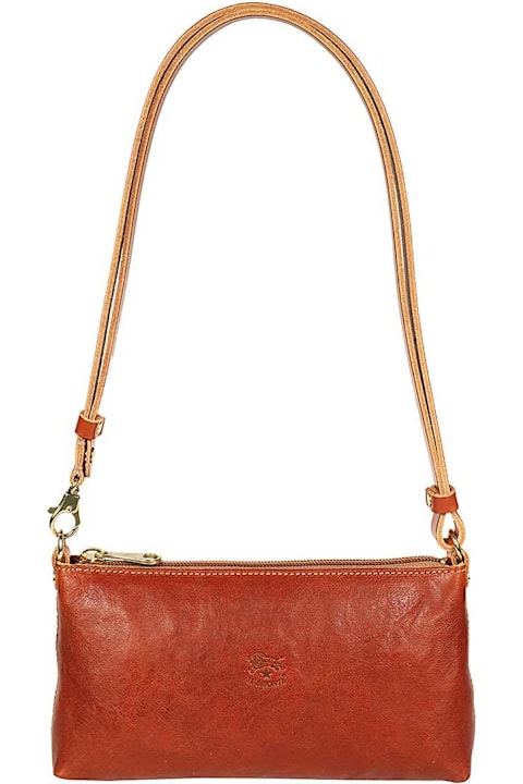 Il Bisonte for Men Il Bisonte Leather Shoulder Bag