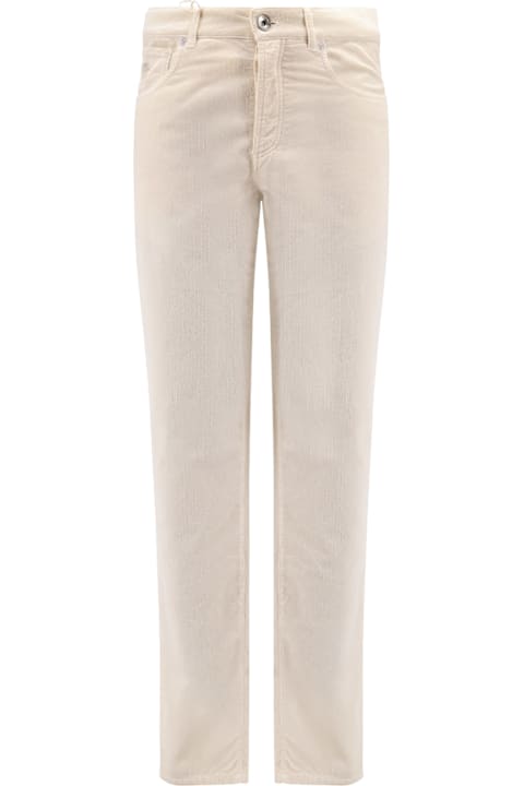 Brunello Cucinelli Pants for Men Brunello Cucinelli Corduroy Trousers