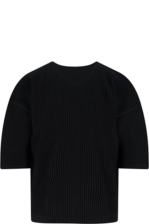 Homme Plissé Issey Miyake for Men Homme Plissé Issey Miyake 'mc March' Pleated T-shirt