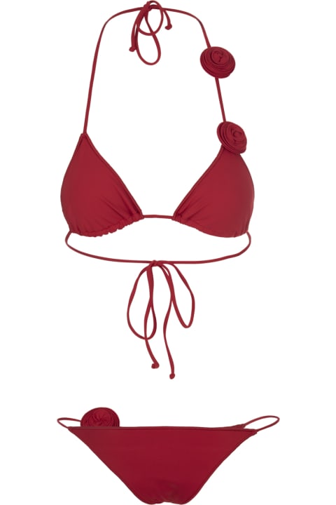 La Reveche Swimwear for Women La Reveche Red Ashar Bikini