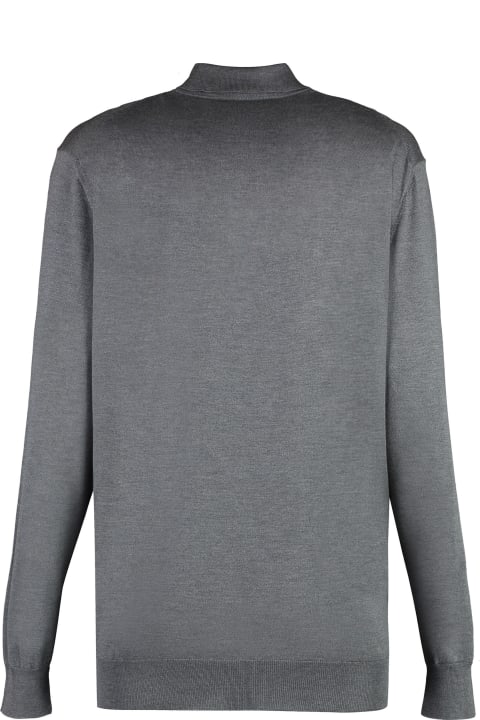 Topwear for Women Prada Long Sleeve Knit Polo Shirt