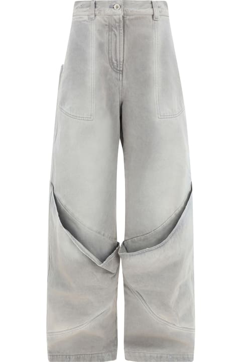 The Attico Pants & Shorts for Women The Attico Oversize Jeans