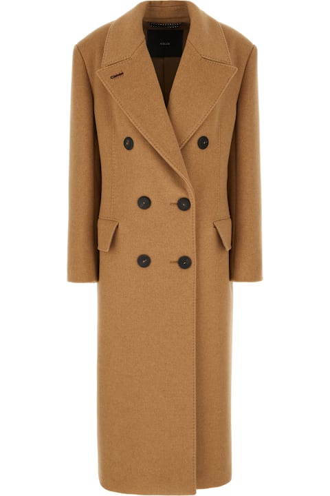 Max Mara Atelier Coats & Jackets for Women Max Mara Atelier Camel Cashmere Blend Coat