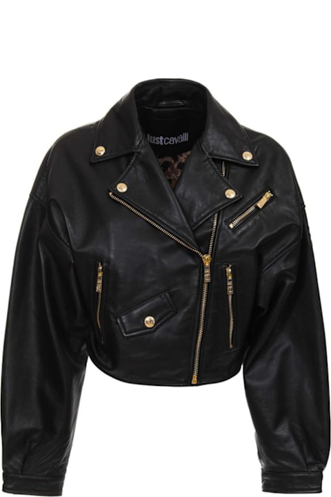 Just Cavalli for Kids Just Cavalli Just Cavalli Leather Jacket