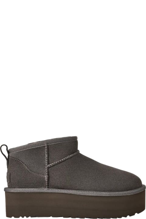 UGG W Classic Ultra Mini Platform Ankle Boots