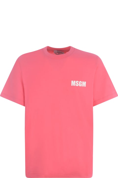 メンズ新着アイテム MSGM T-shirt Msgm In Cotton