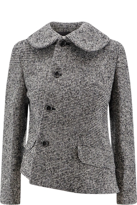 Comme des Garçons Play for Kids Comme des Garçons Play Wool Asymmetrical Blazer