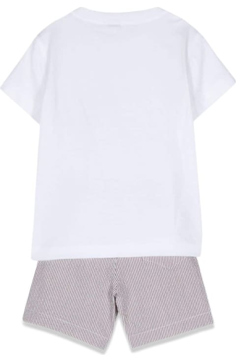 Jumpsuits for Girls Il Gufo Completo Due Pezzi Noce