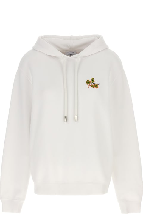Clothing Sale for Women Off-White 'ramage Flower Arrow' Hoodie