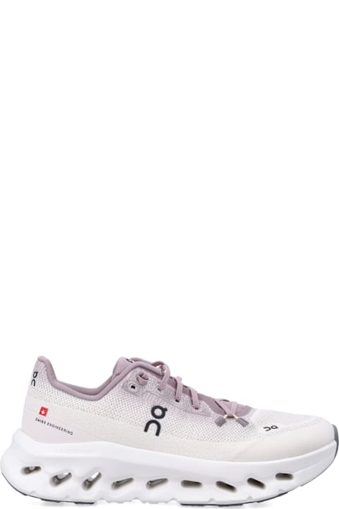 ON Running Cloudtilt Lightweight Woman's Sneakers In Beige And Violet