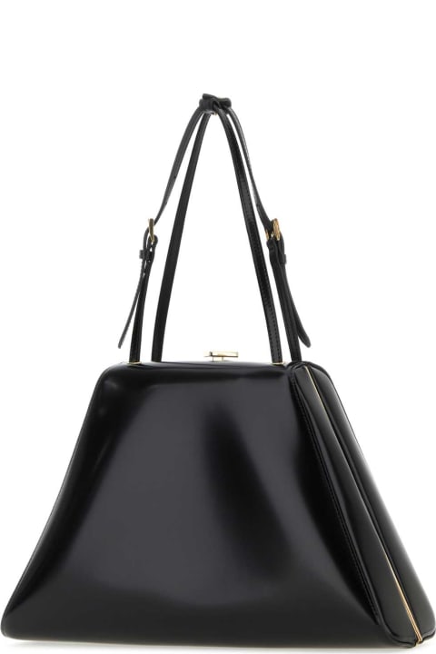 Prada Totes for Women Prada Black Leather Handbag
