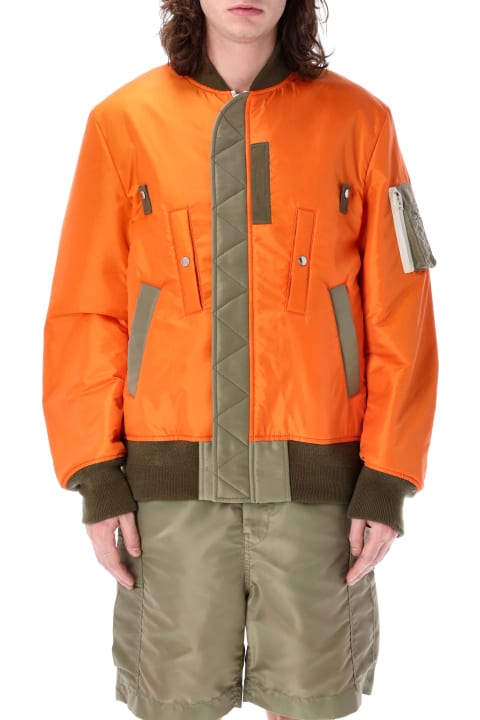 Sacai Coats & Jackets for Men Sacai Reversible Bomber Jacket