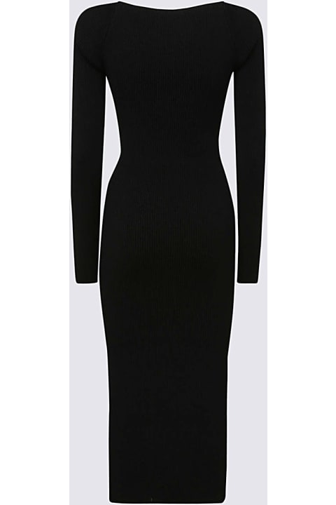 Fashion for Women Khaite Black Viscose Blend Beth Dress