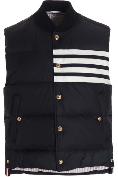 Thom Browne Coats & Jackets for Men Thom Browne '4 Bar Sleeveless Jacket