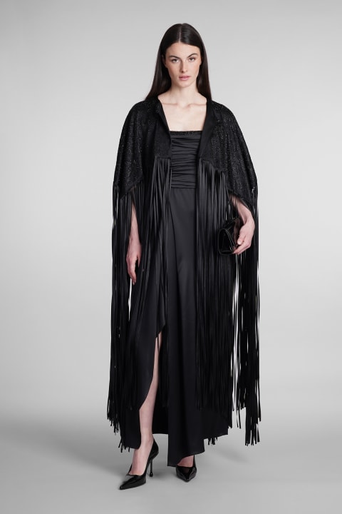 Giorgio Armani Coats & Jackets for Women Giorgio Armani Cape In Black Silk