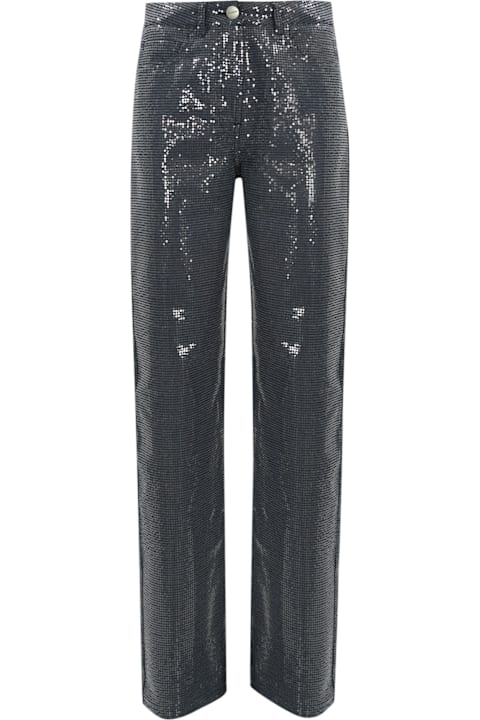 MVP Wardrobe Clothing for Women MVP Wardrobe Zephira Denim Trousers With Sequins