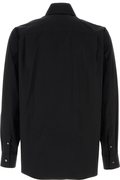 أدوات منزلية Alexander McQueen Black Poplin Shirt