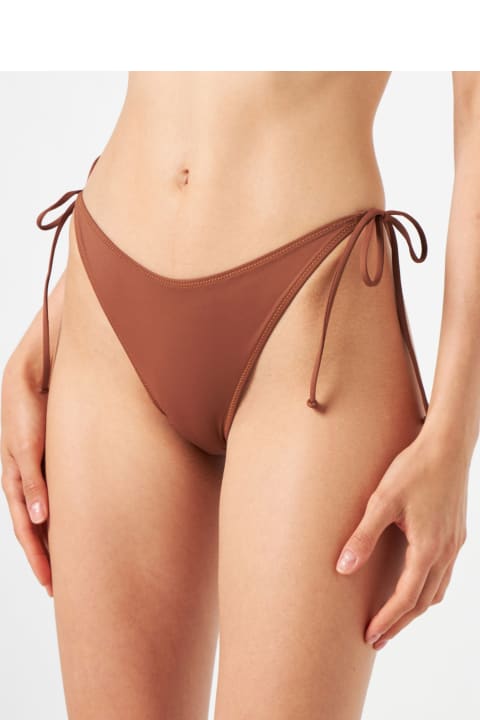 Homeware MC2 Saint Barth Woman Brown Swim Briefs