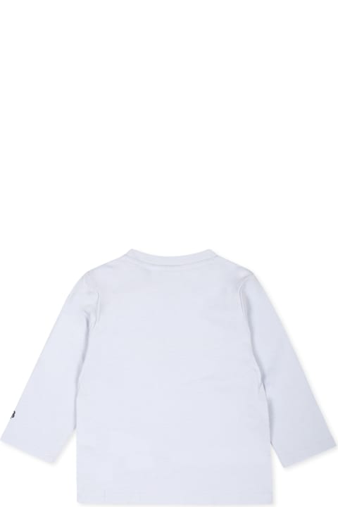 Homeware Hugo Boss Light Blue T-shirt For Baby Boy With Logo