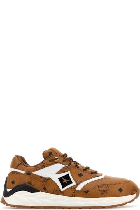 MCM لـ Men MCM Multicolor Canvas And Leather Skywander Sneakers