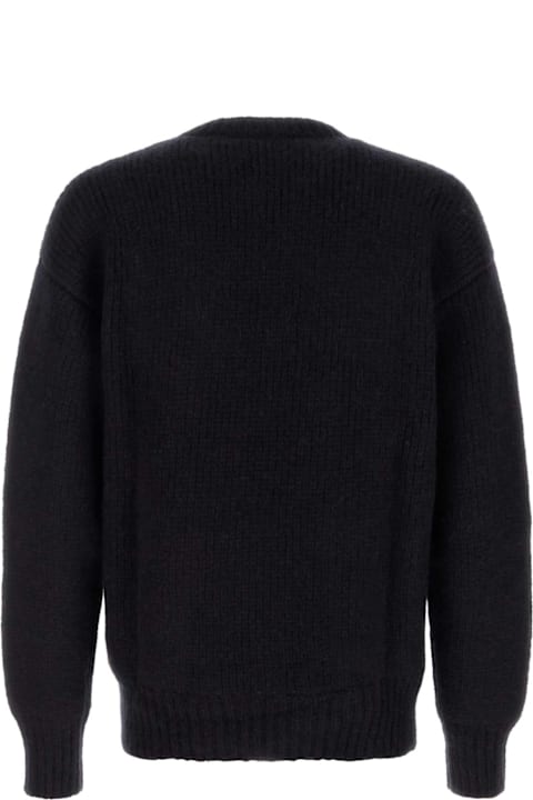 Homeware Saint Laurent Midnight Blue Alpaca Blend Sweater
