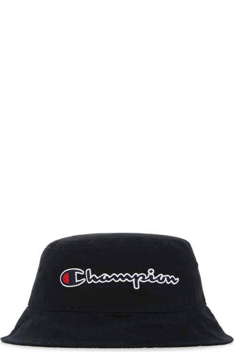 Champion for Women Champion Black Cotton Bucket Hat