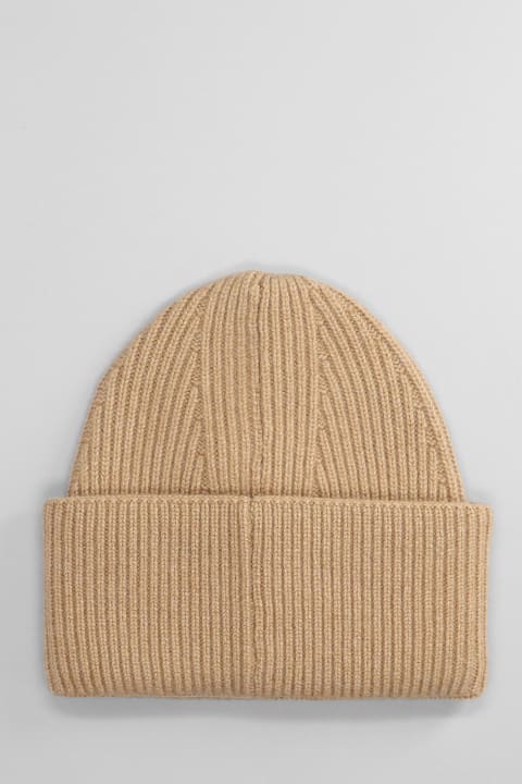 Laneus قبعات لـ السيدات Laneus Hats In Camel Cashmere