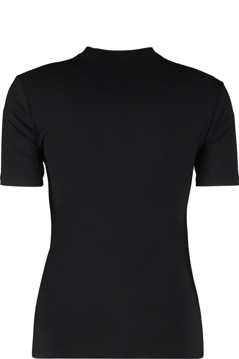 Versace Clothing for Women Versace Logo Crew-neck T-shirt