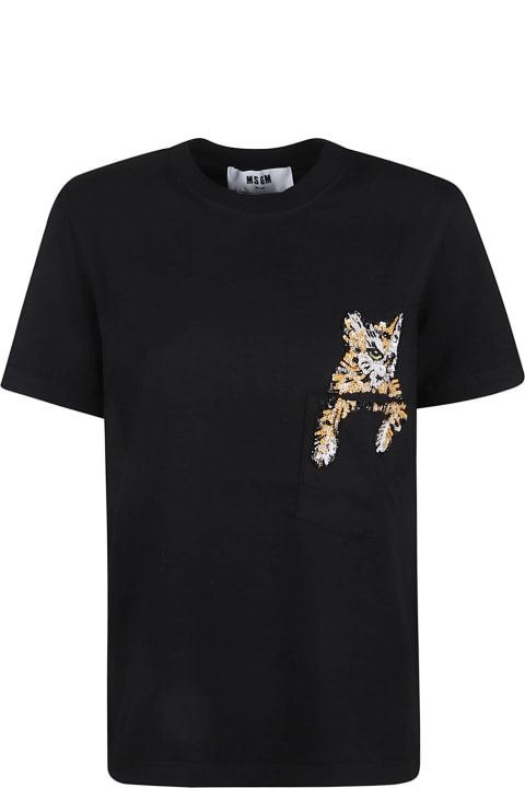 Fashion for Women MSGM Tiger T-shirt