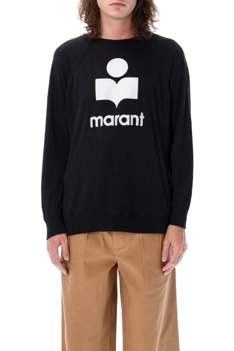 Isabel Marant Fleeces & Tracksuits for Men Isabel Marant Kieffer Long Sleeve Logo T-shirt